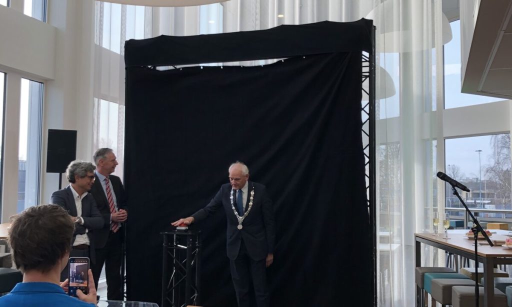 Officiële opening van Spoedplein IJsselland. Openingshandeling. Januari 2024.