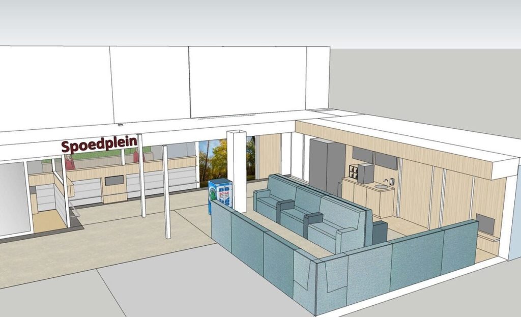 Spoedplein IJsselland - artist impression wachtkamer
